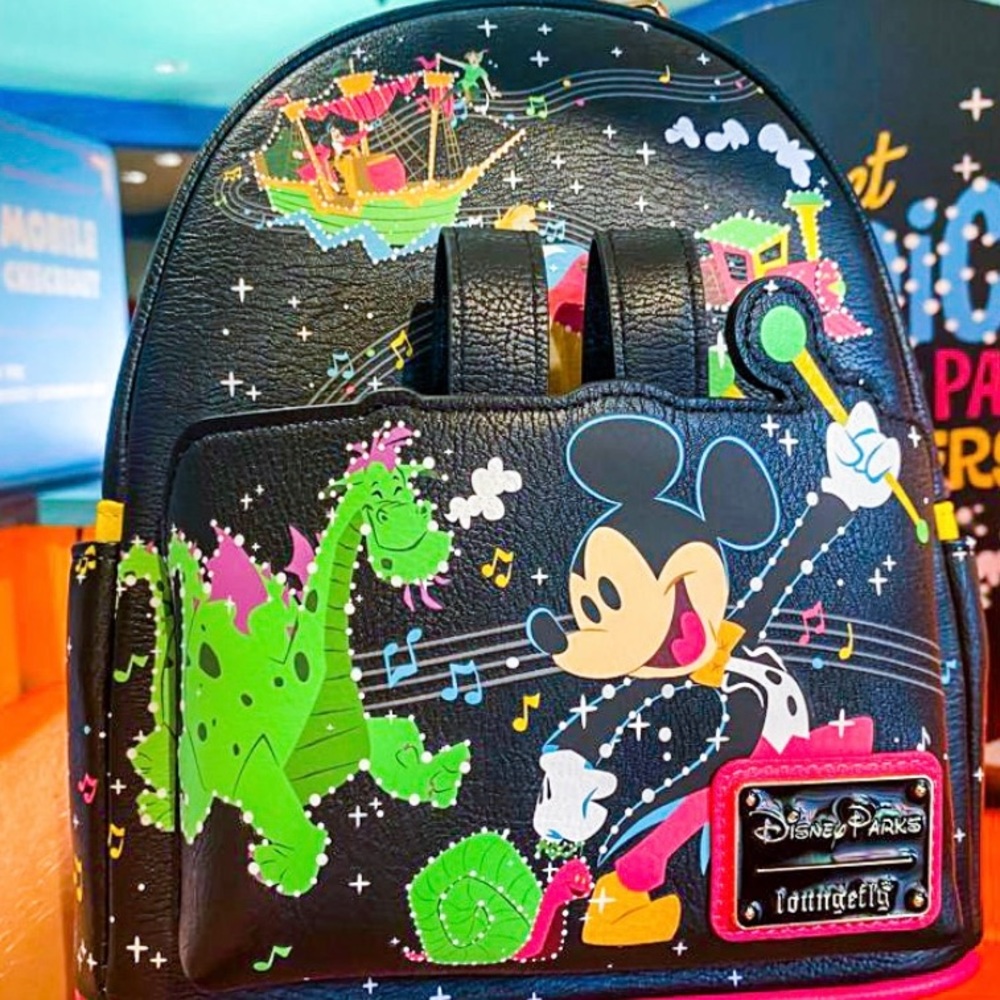 NWT Electrical Light Parade 50th anniversary Loungefly backpack